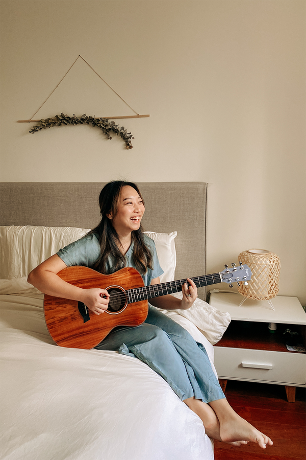 In the bedroom with Sarah Kang