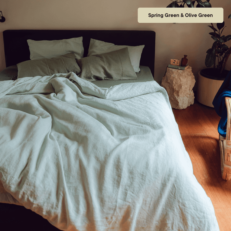 Build Your Own French Linen Sheet Set – Sunday Bedding