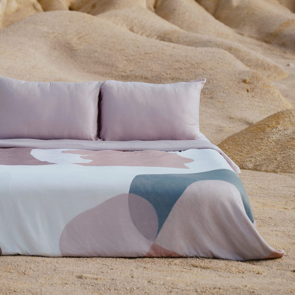 Shapes of Time Duvet Cover