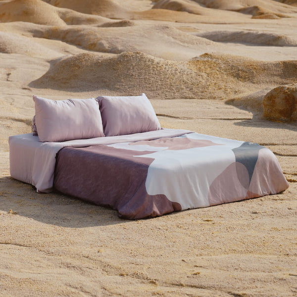 Shapes of Time Duvet Cover