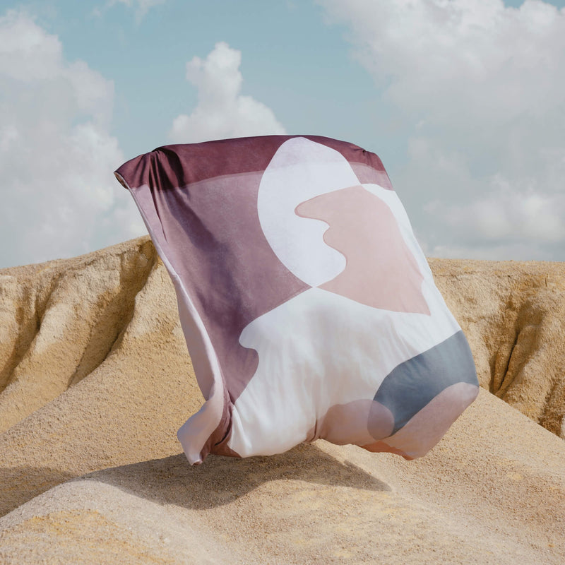 Shapes of Time Duvet Cover