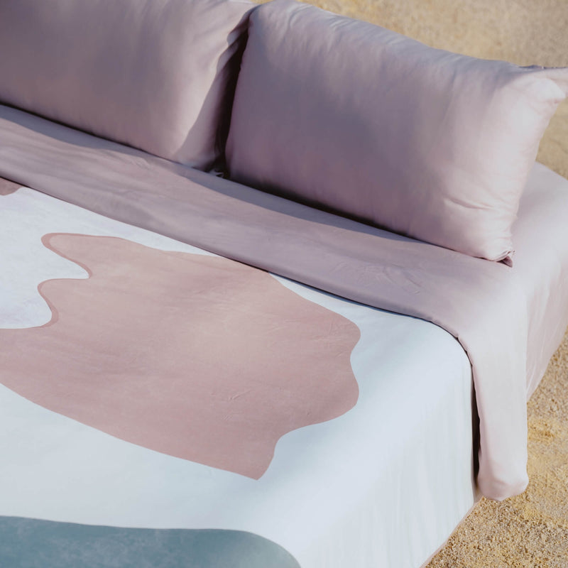 Shapes of Time Duvet Cover