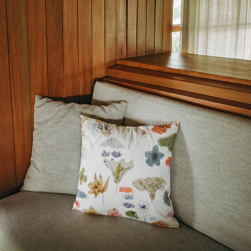 Cushion Cover Made with Liberty Fabric Sunday Bedding