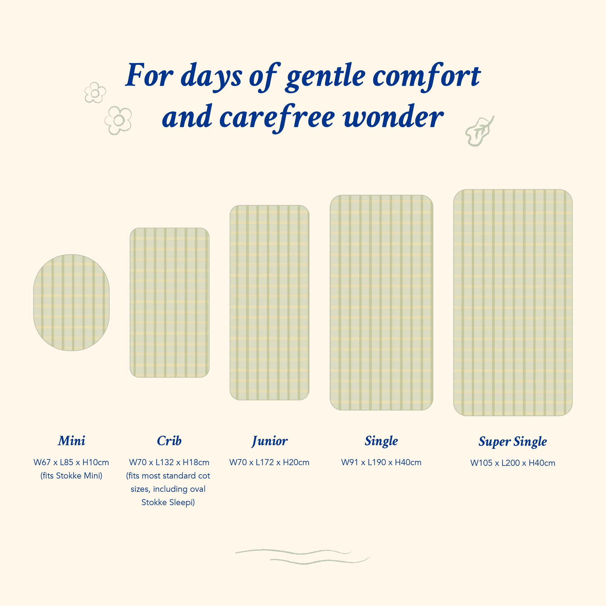 Bamboo Checkered Fitted Sheet Sunday Bedding